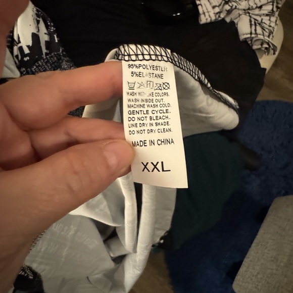 Black and White Newspaper Print dress - Picture 2 of 2